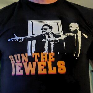 Run the Jewels meets Pulp Fiction on the softert, lightest tee ever!